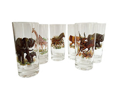 Animal Mid-Century Glasses