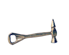 Vintage Brass Hammer Bottle Opener