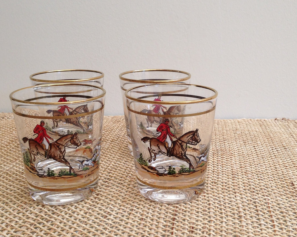 Off to the Hunt Glasses