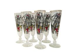 Pirate Pilsner Mid-Century Glasses