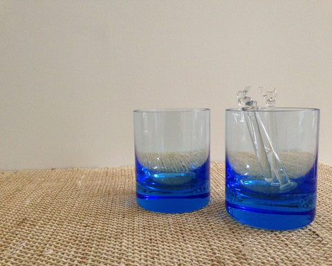 Moser Old-Fashioned Glasses Pair
