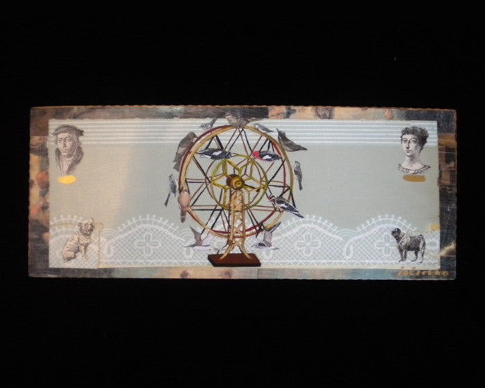 Patrick LoCicero Ferris Wheel Cigar Box Collage